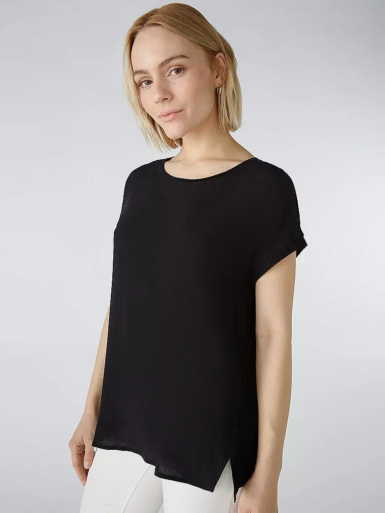 OUÍ | Blusenshirt | Nero