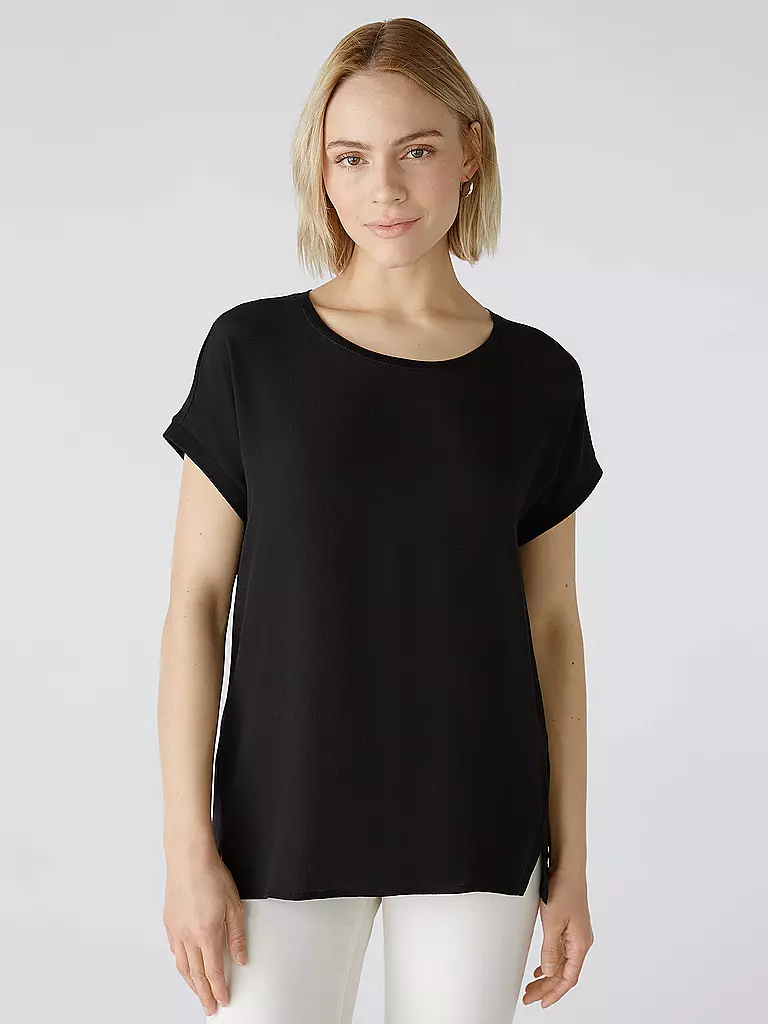 OUÍ | Blusenshirt | Nero