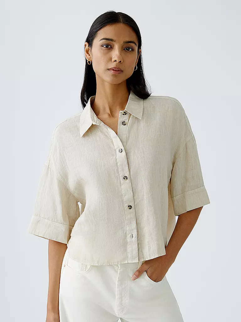 OUÍ | Camicetta | Crema