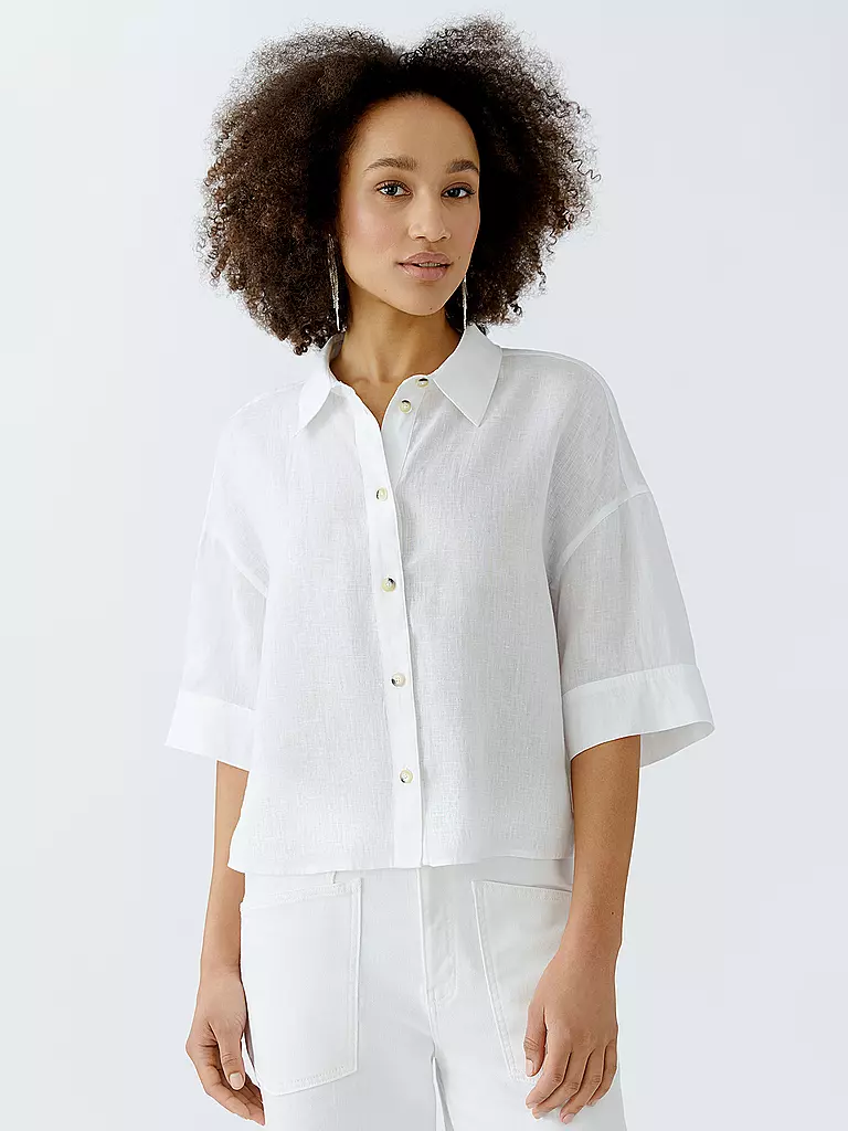 OUÍ | Camicetta | Bianco