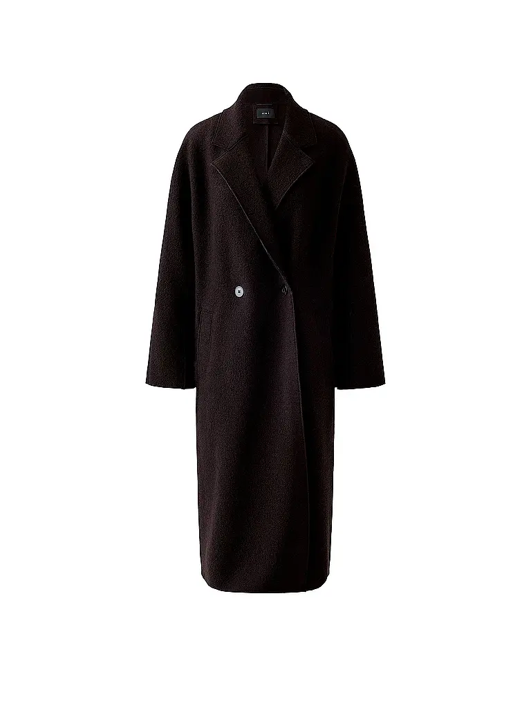 OUÍ | Cappotto di lana | Marrone