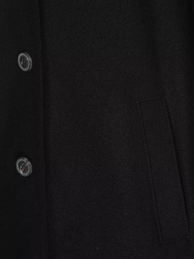 OUÍ | Cappotto di lana | Nero