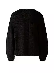 OUÍ | Strickjacke | Nero