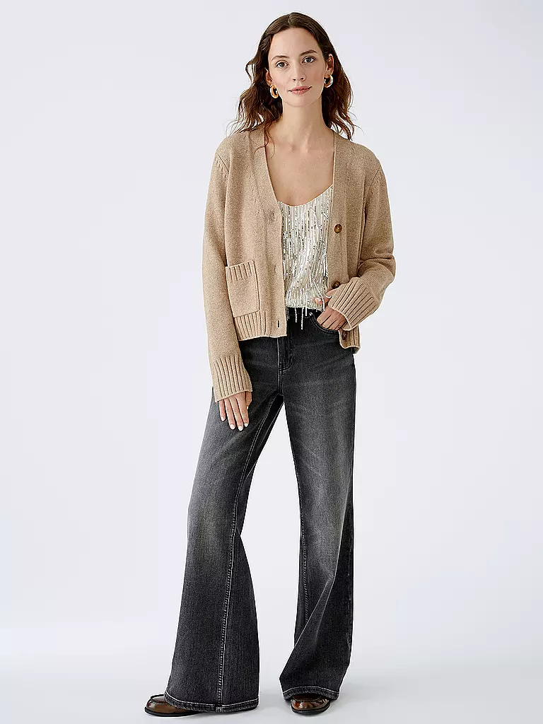 OUÍ | Cardigan | Beige