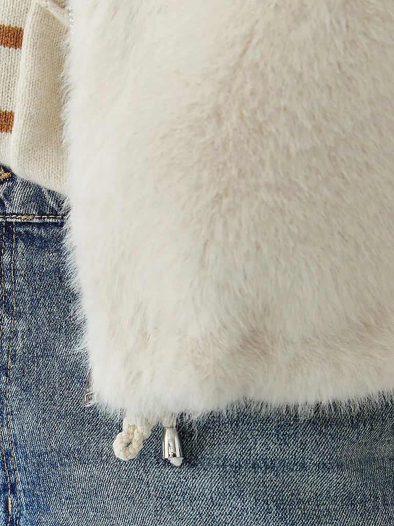 OUÍ | Gilet effetto pelliccia |