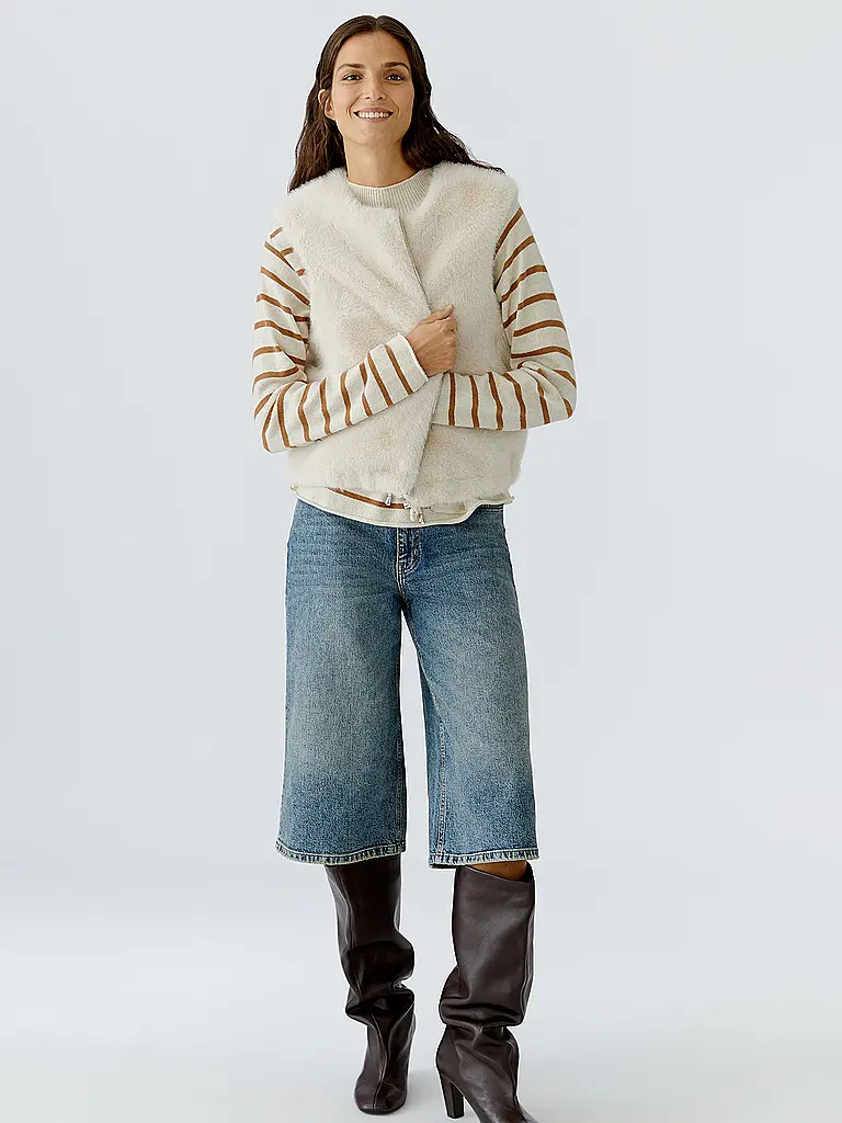 OUÍ | Gilet effetto pelliccia |