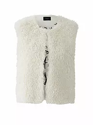OUÍ | Gilet in pelliccia sintetica | Crema