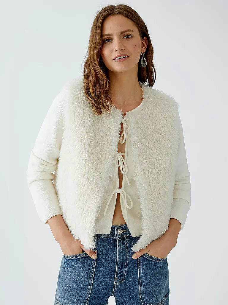 OUÍ | Gilet in pelliccia sintetica |