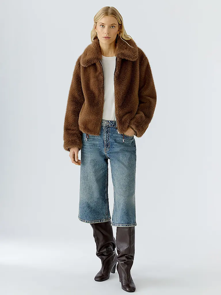 OUÍ | Jeansbermuda | Blu