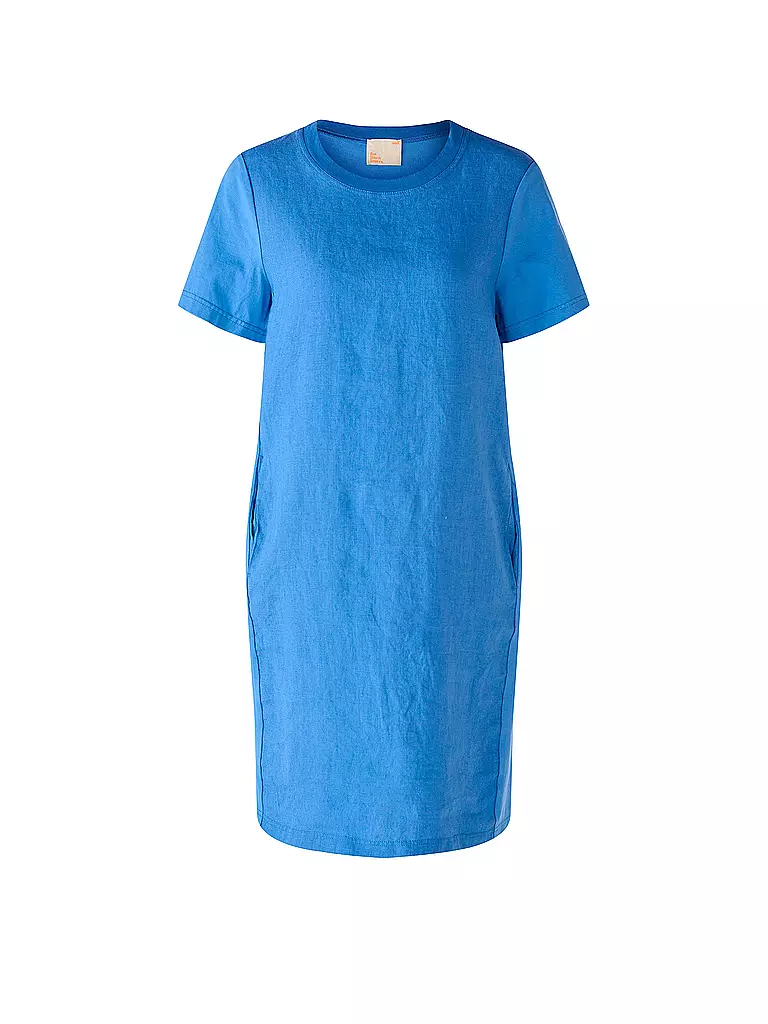 OUÍ | Leinenkleid | Blu
