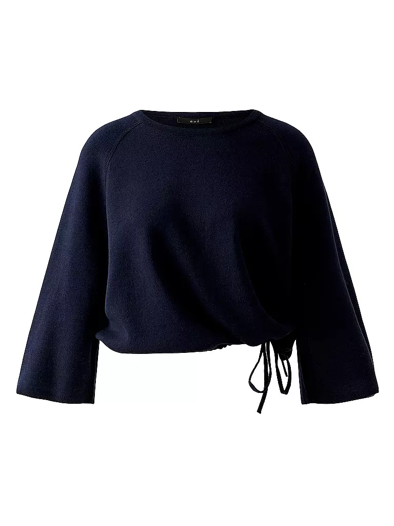 OUÍ | Maglione reversibile | Blu scuro
