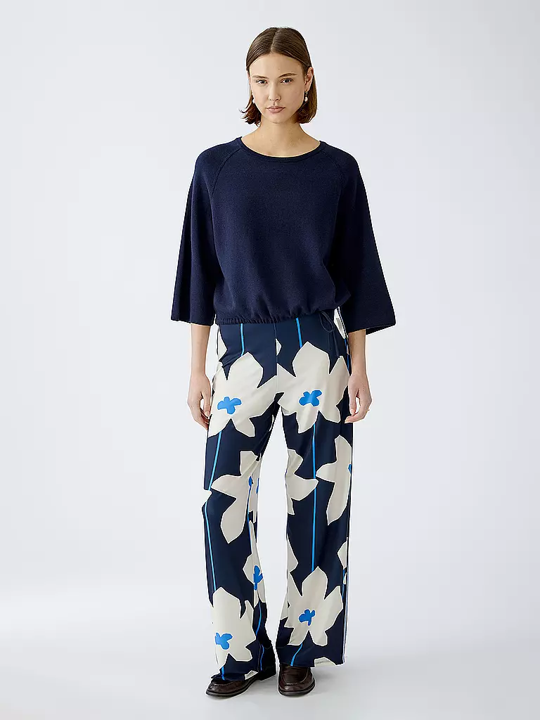 OUÍ | Maglione reversibile | Blu scuro