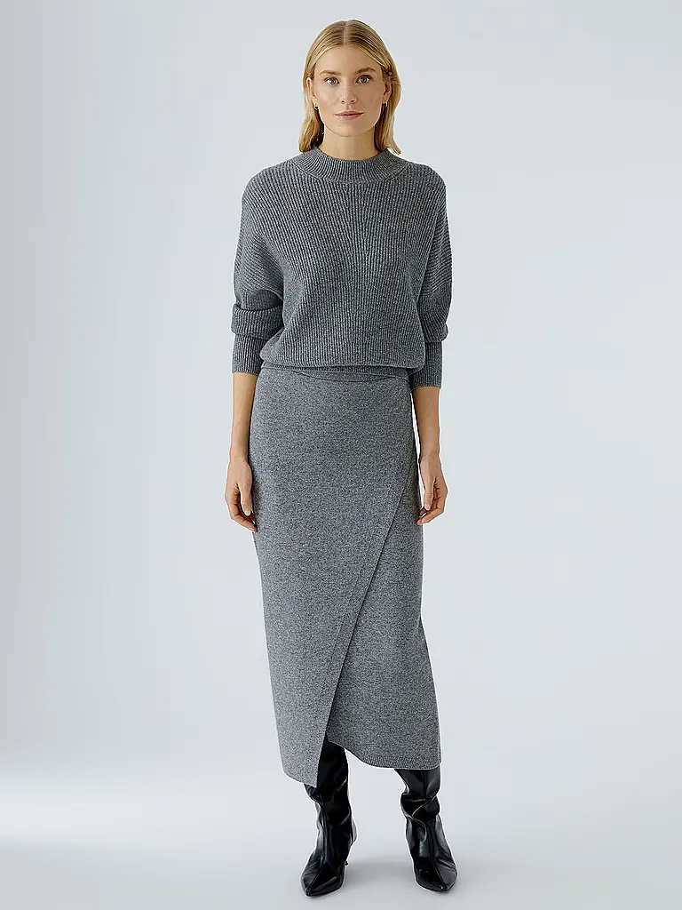 OUÍ | Midi skirt | Grigio
