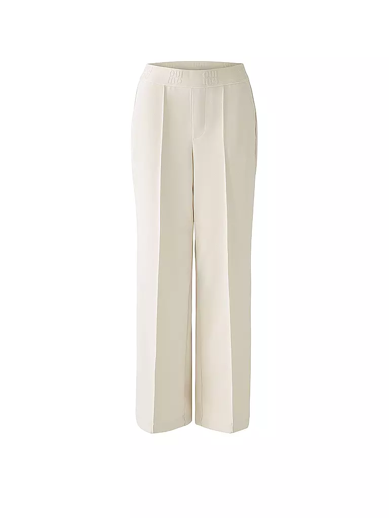 OUÍ | Pantaloni Marlene | Crema