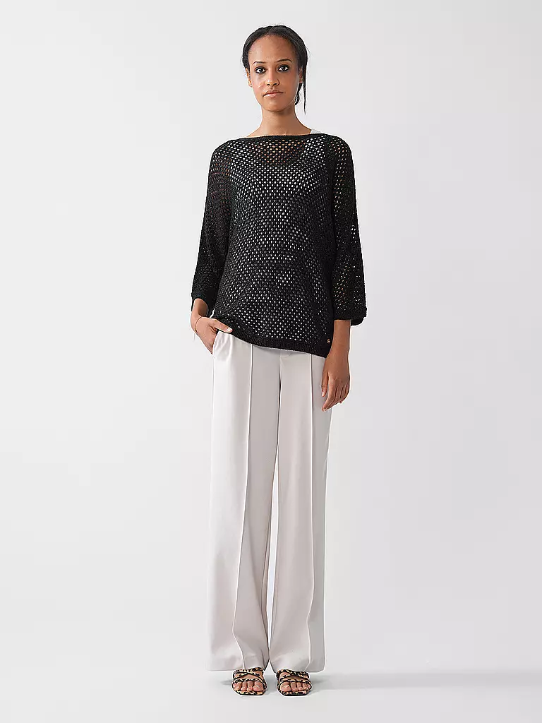 OUÍ | Pantaloni Marlene | Crema
