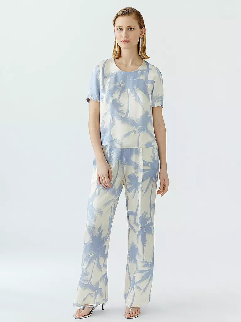 OUÍ | Pantaloni Marlene | Bianco