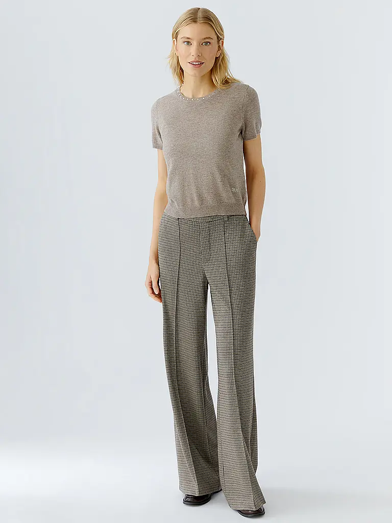 OUÍ | Pantaloni Marlene | Grigio