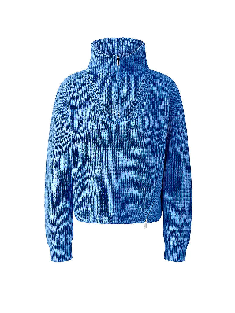 OUÍ | Pullover Troyer | Blu