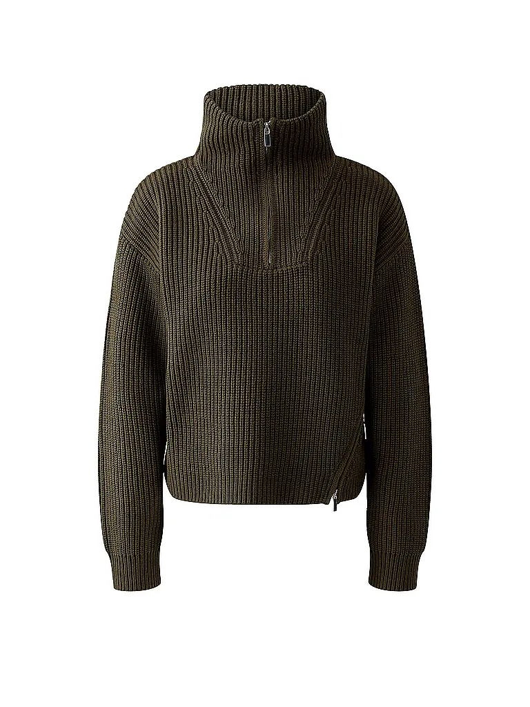 OUÍ | Pullover Troyer | Oliva