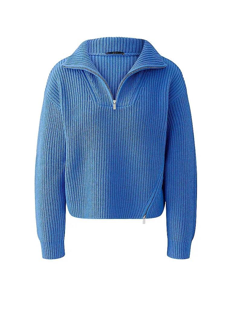 OUÍ | Pullover Troyer | Blu