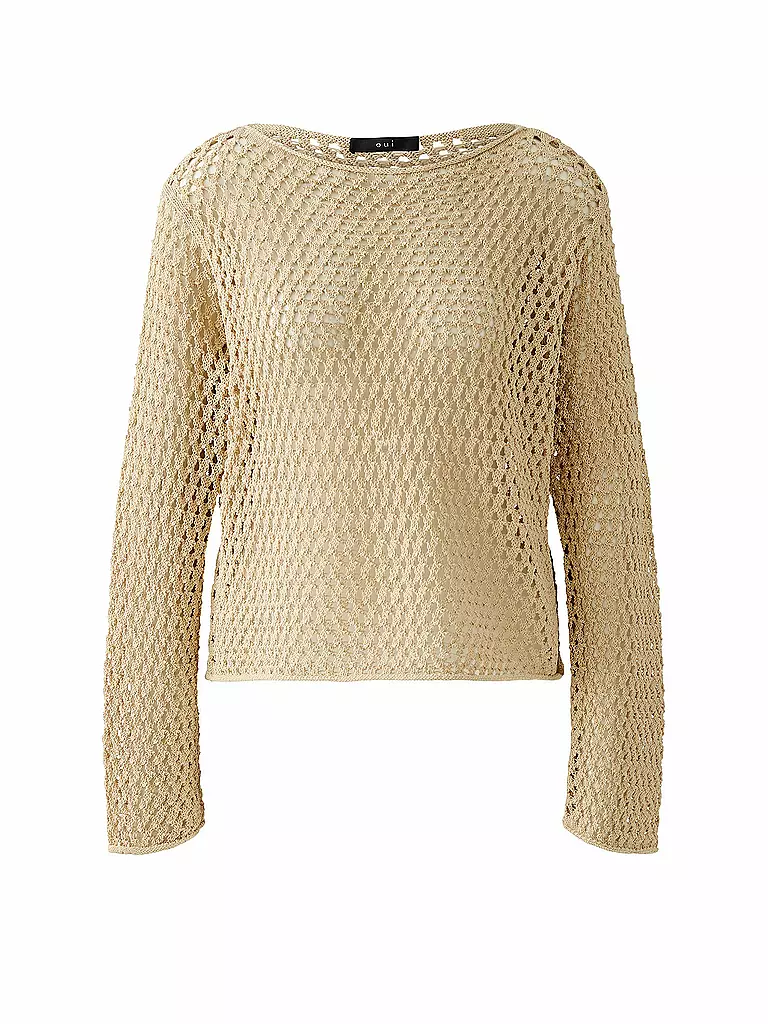 OUÍ | Pullover | Beige