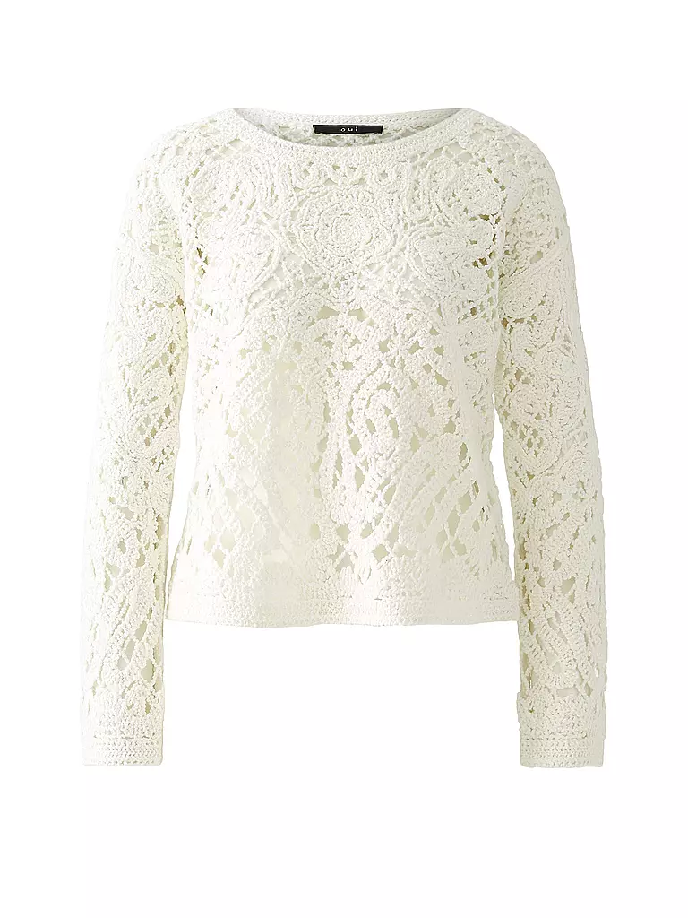 OUÍ | Pullover | Bianco
