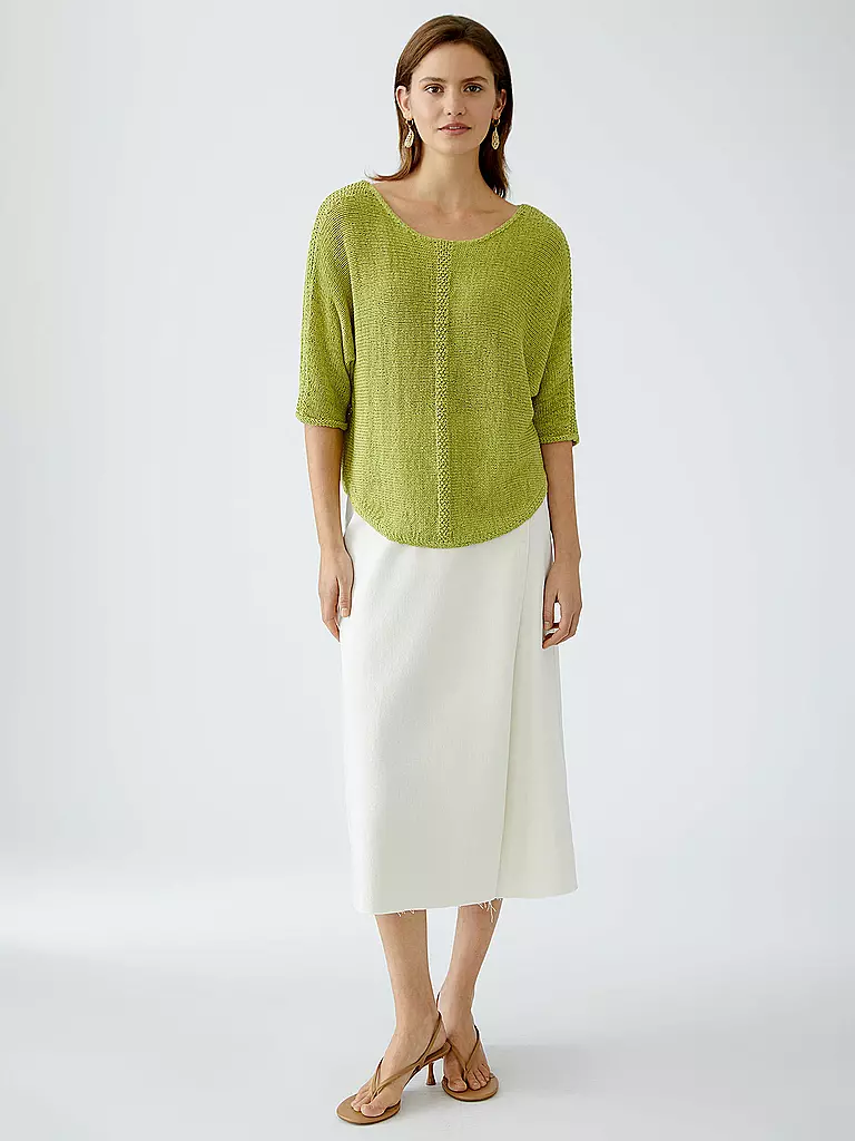 OUÍ | Pullover | Verde chiaro