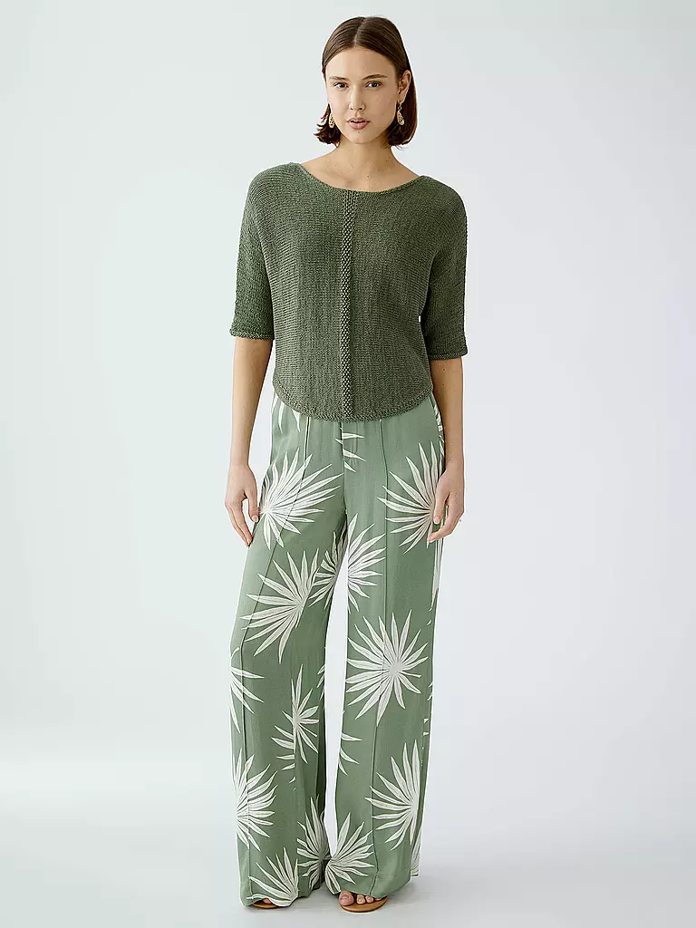 OUÍ | Pullover | Oliva