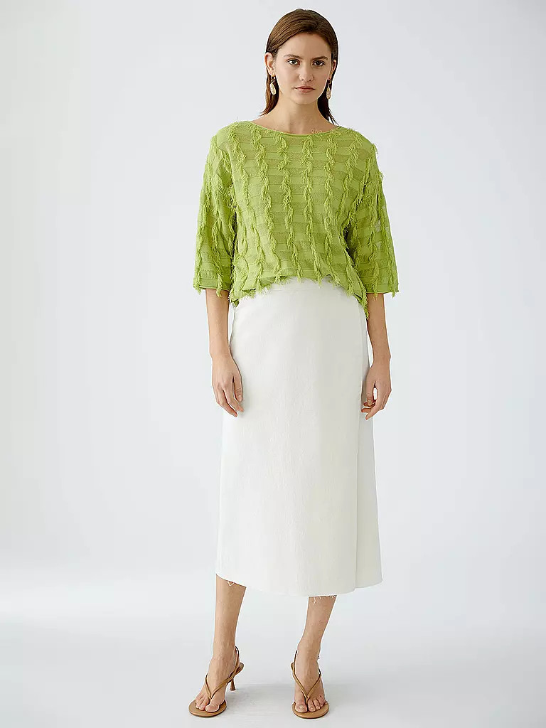 OUÍ | Pullover | Verde chiaro