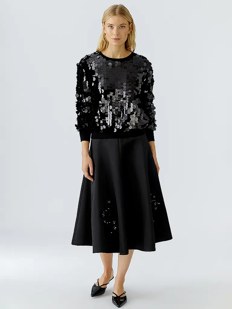 OUÍ | Pullover | Nero