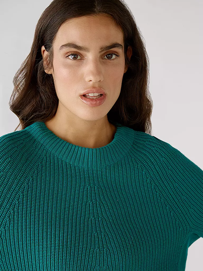 OUÍ | Pullover | Petrolio