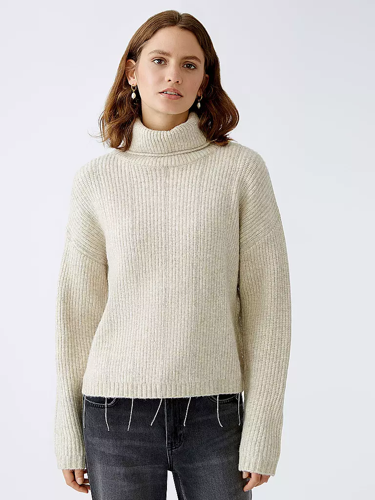 OUÍ | Pullover | Beige