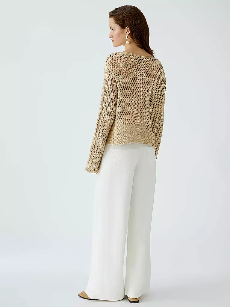 OUÍ | Pullover | Beige