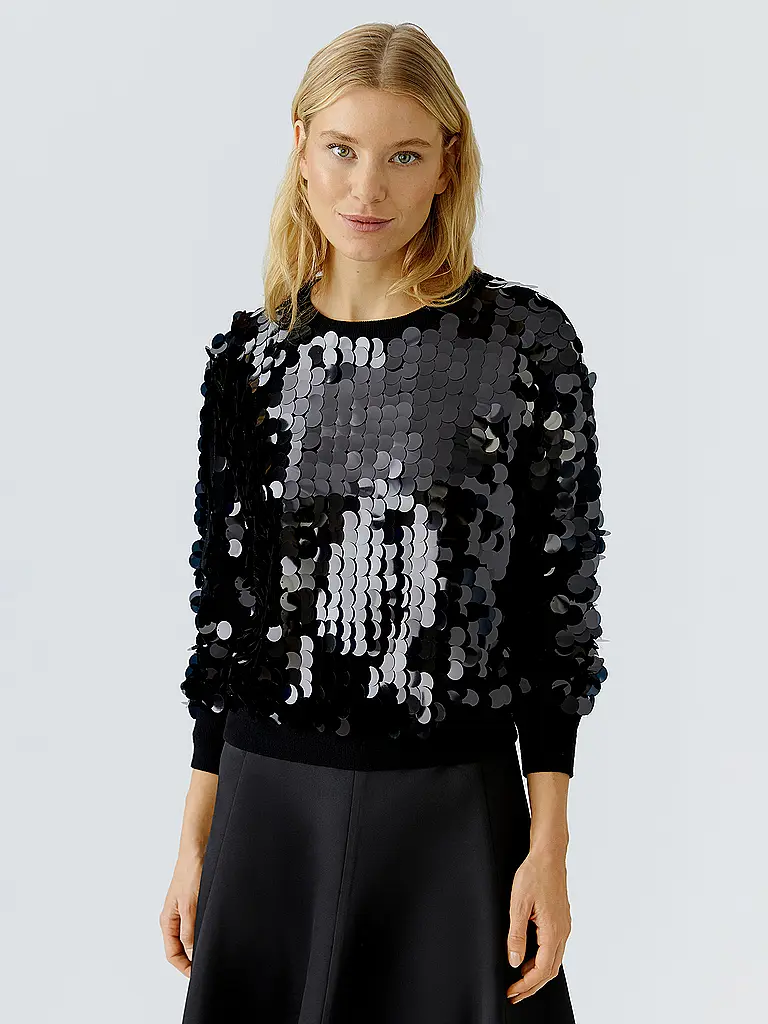 OUÍ | Pullover | Nero