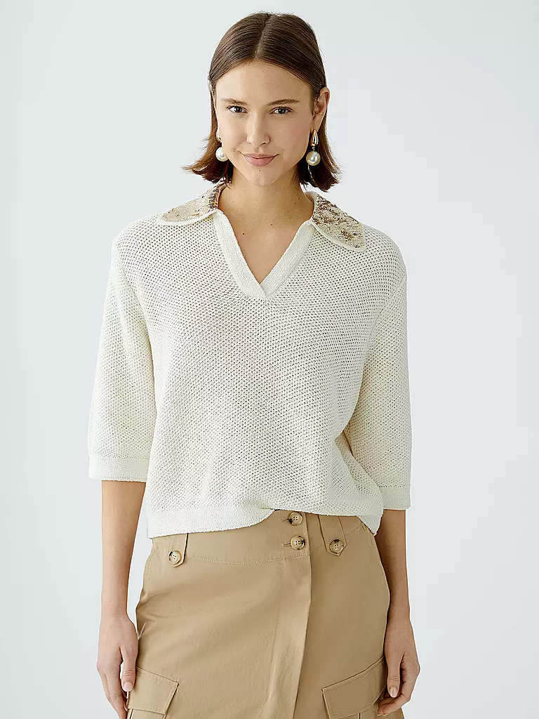 OUÍ | Pullover | Crema