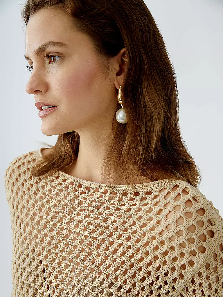 OUÍ | Pullover | Beige