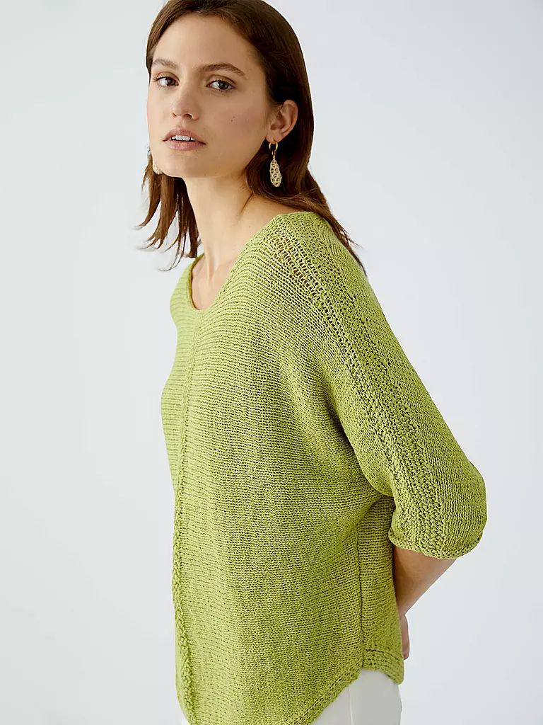 OUÍ | Pullover | Verde chiaro
