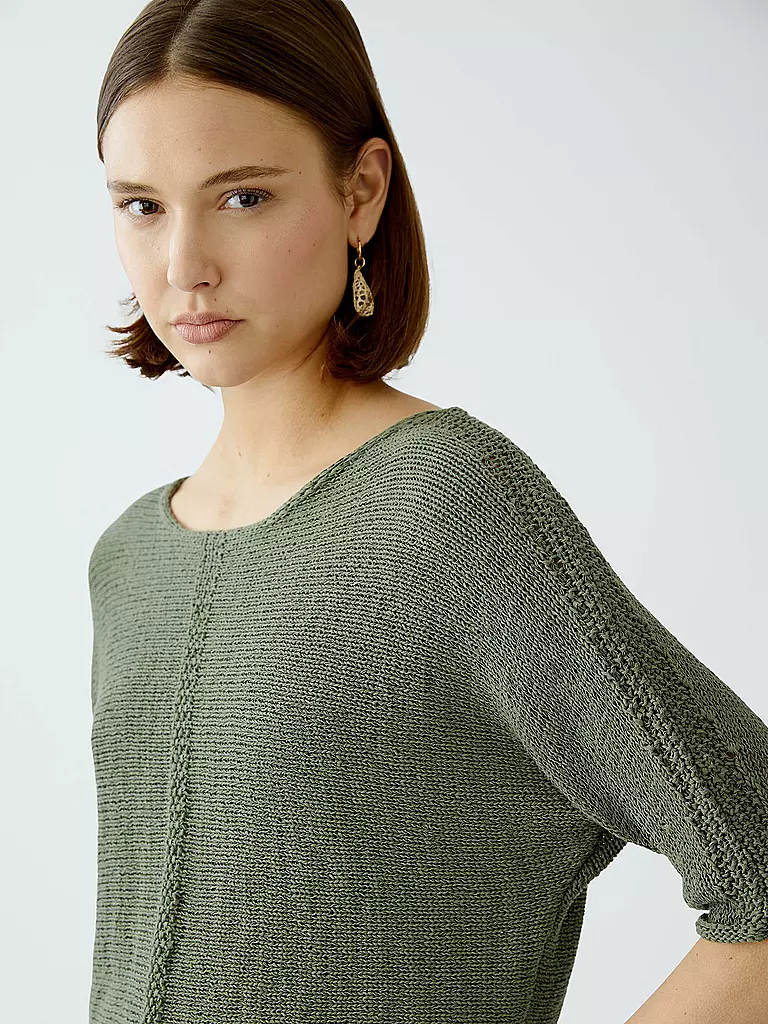 OUÍ | Pullover | Oliva