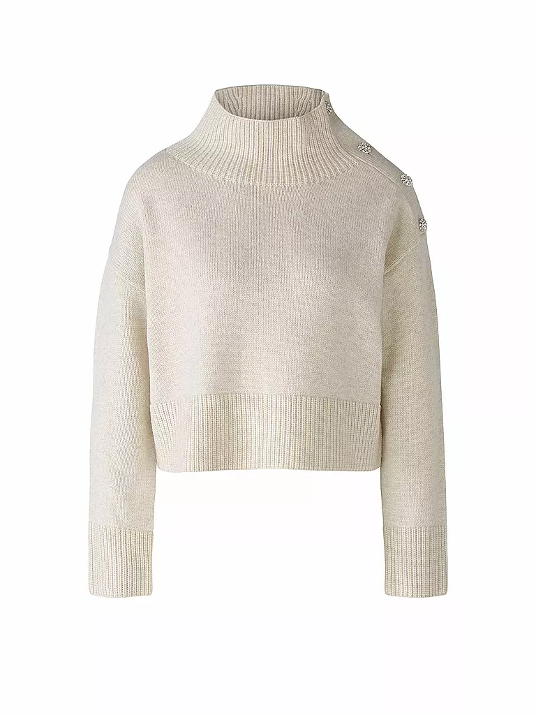 OUÍ | Rollkragenpullover | Crema