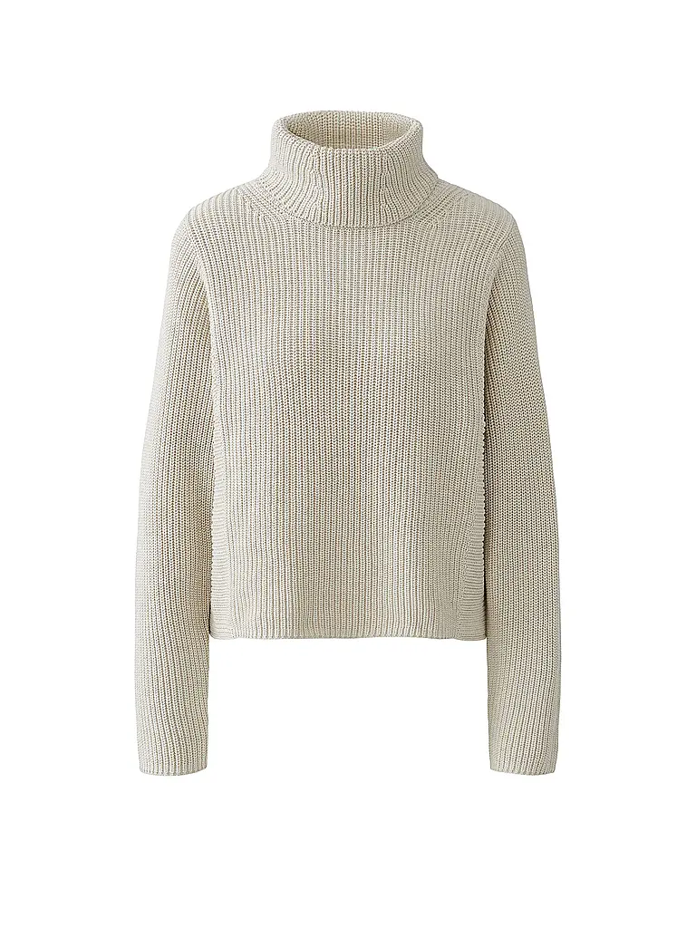 OUÍ | Rollkragenpullover | Crema