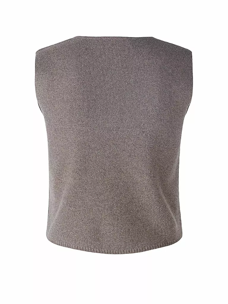 OUÍ | Strickgilet | Cammello
