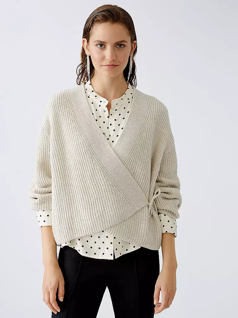 OUÍ | Strickjacke | Crema