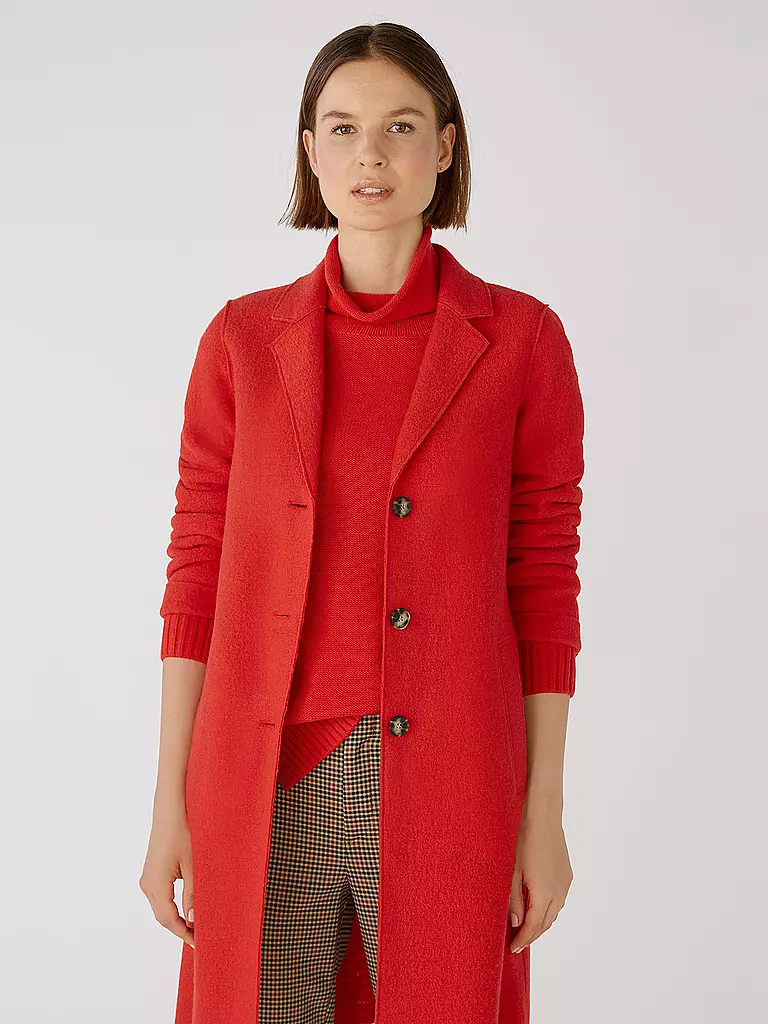 OUÍ | Wollmantel | Rosso