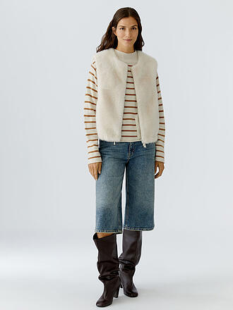 OUÍ | Gilet effetto pelliccia