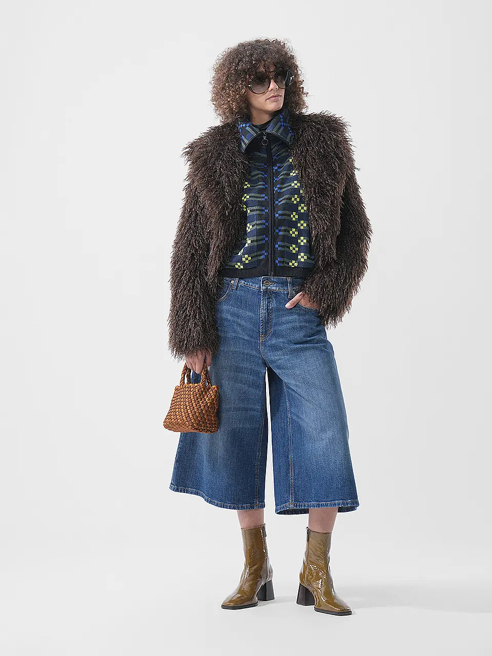 Denim x Pelliccia Sintetica