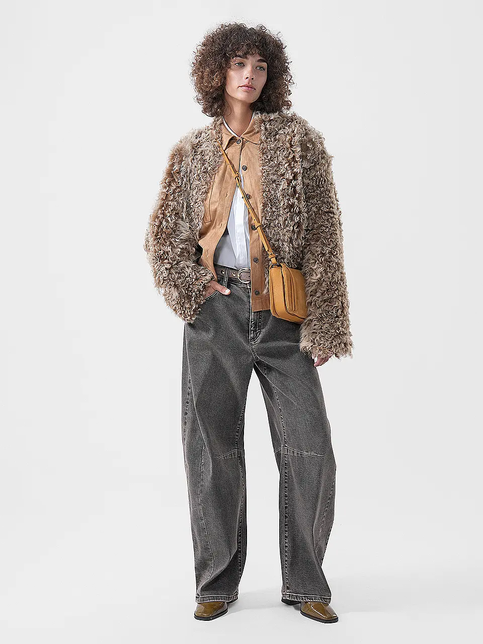 Denim x Pelliccia Sintetica