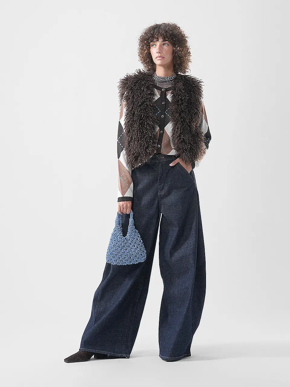 Denim x Pelliccia Sintetica