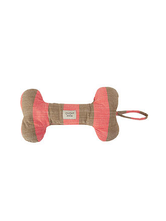 OYOY | Hundespielzeug ASHI Medium Koralle/Braun