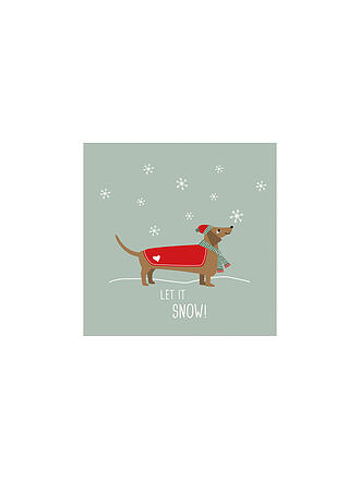 PAPER-PRODUCTS | Tovaglioli da pranzo natalizi 33x33cm Winter Story