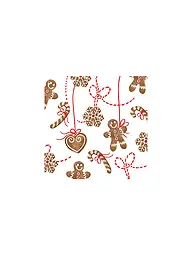 PAPER-PRODUCTS | Servietten natalizie 33x33 cm | Marrone
